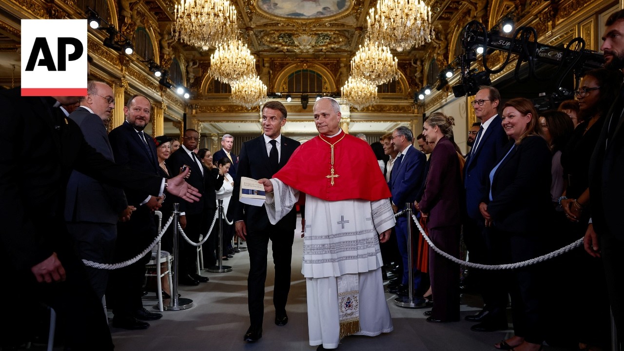 Pope Leo XIV starts four-day visit in France (Video)