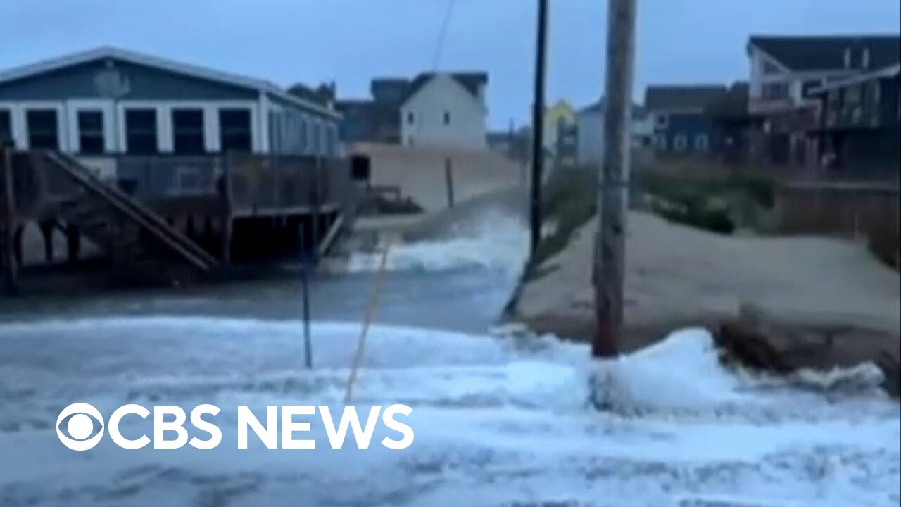 Powerful nor'easter to bring more flooding to Northeast; Hawaii braces for Hurricane Nolo (Video)