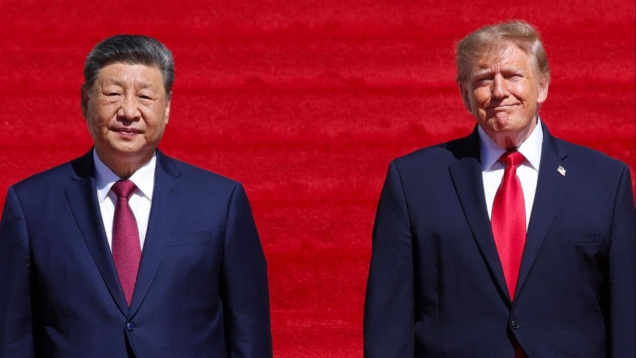 Trump and China's Xi visit the National Archives on last day of summit (Video)