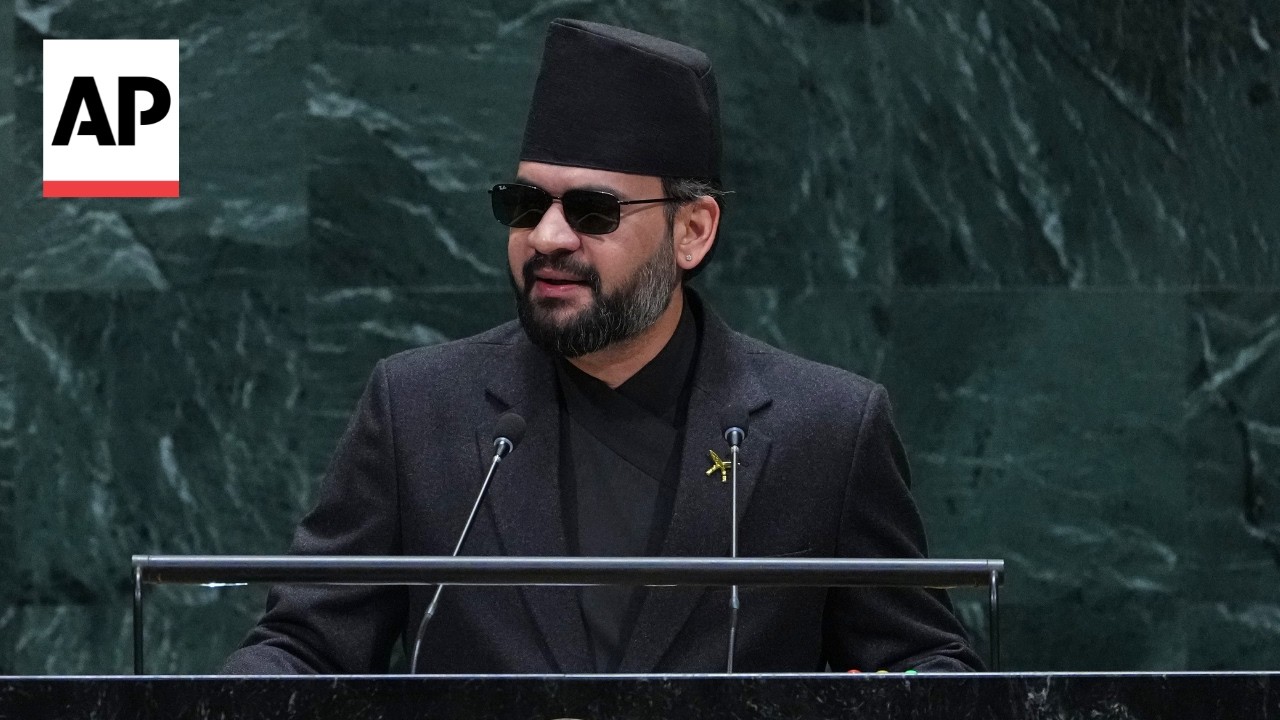 Deadly floods in Nepal were a 'warning to the world' on climate disaster, PM says (Video)