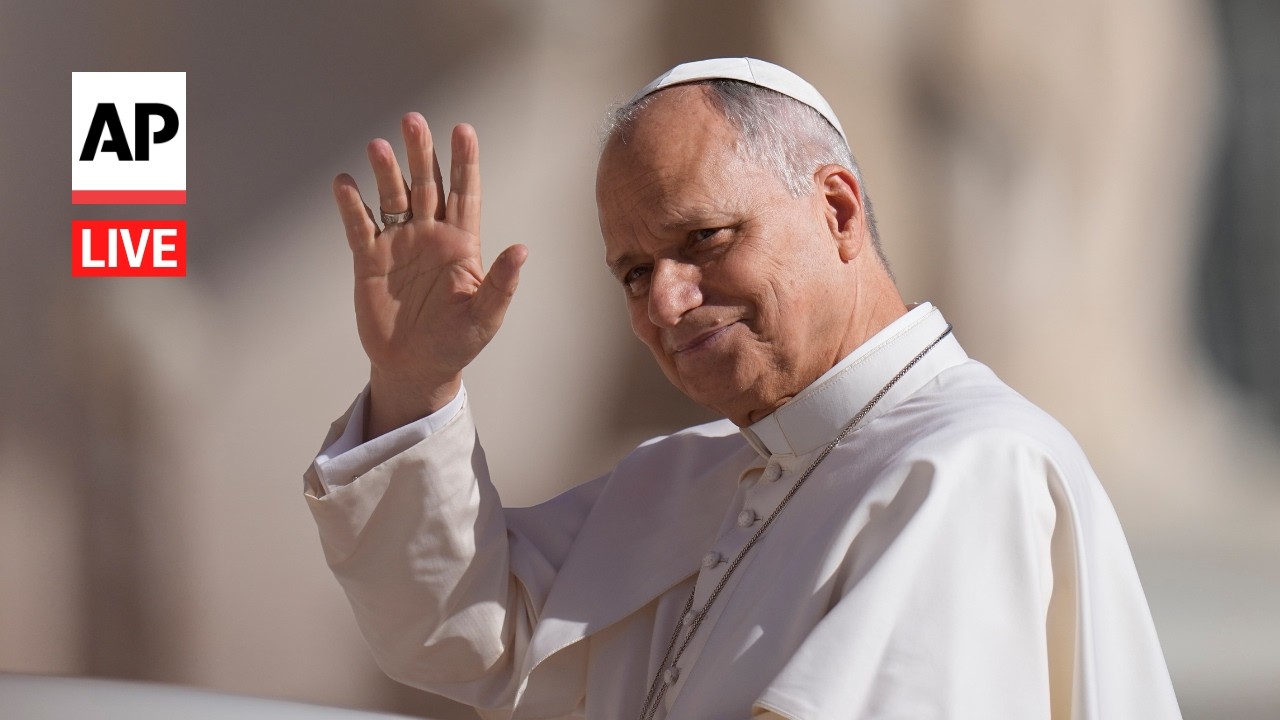 LIVE: Pope Leo XIV arrives in France for a historic 4-day visit (Video)