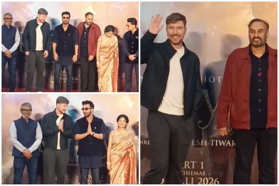 Mr Beast Meets Ranbir Kapoor for Ramayana: Nitesh Tiwari, Sai Pallavi and Namit Malhotra Join Epic Global Promotions