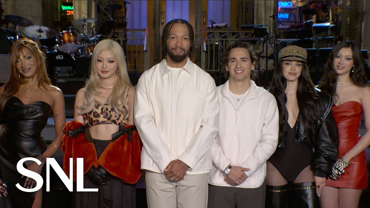 Jalen Brunson and KATSEYE Are Locked In for SNL's Season 52 Premiere #HD (Video)