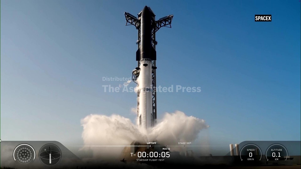SpaceX's Starship rocket prepares for 14th test flight (Video)
