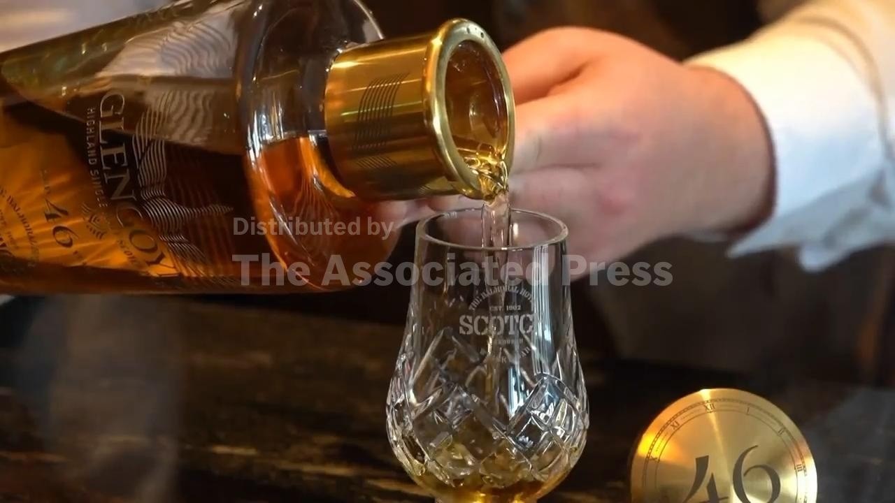 Behind the scenes at the tallest whisky distillery in the world (Video)