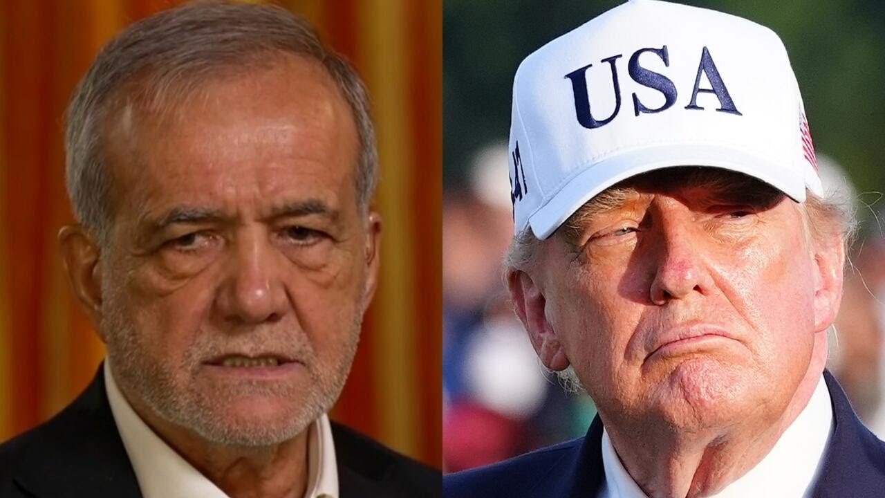 Trump says he expects Iran talks to resume this week, President Pezeshkian speaks out (Video)