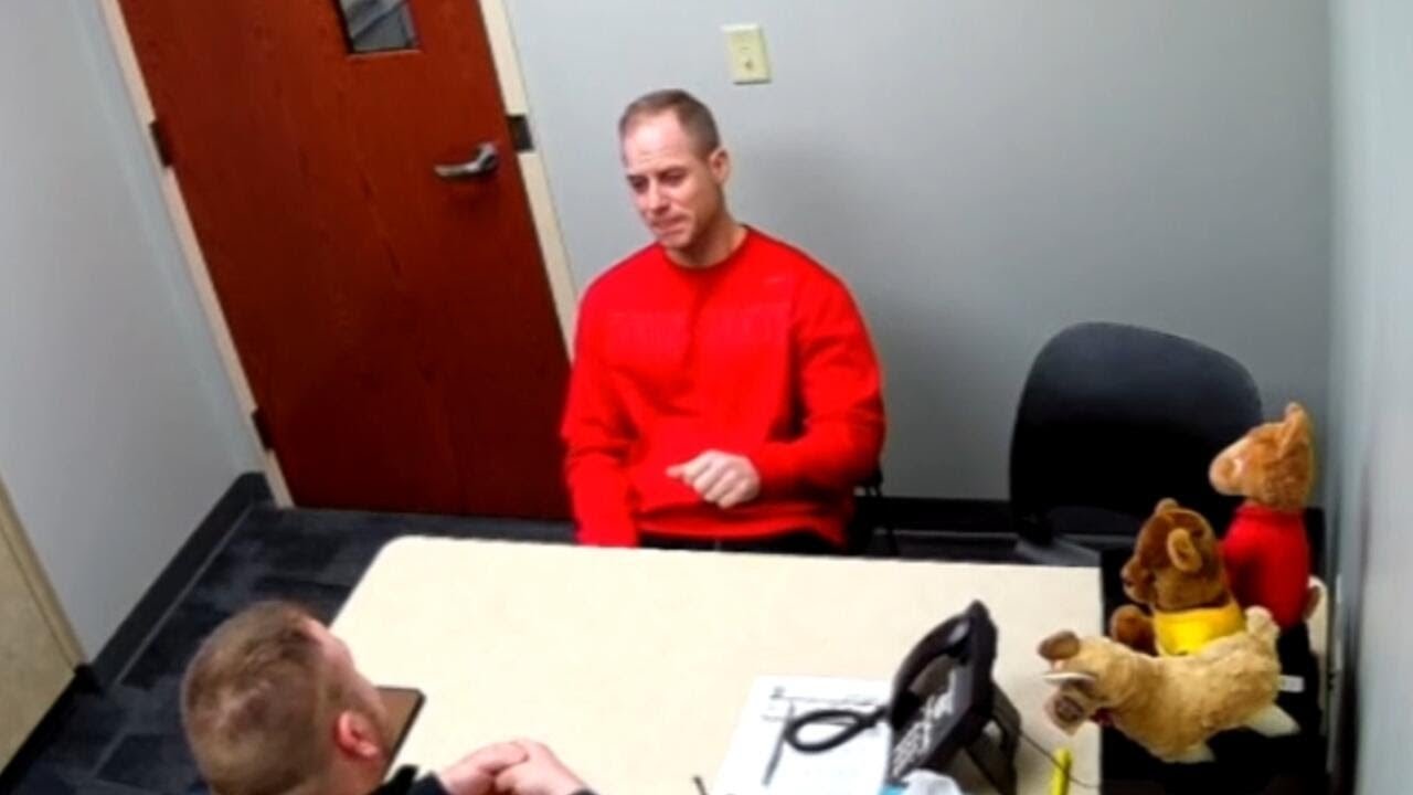 Videos of Caleb Flynn's police interviews after wife's death shown in court (Video)
