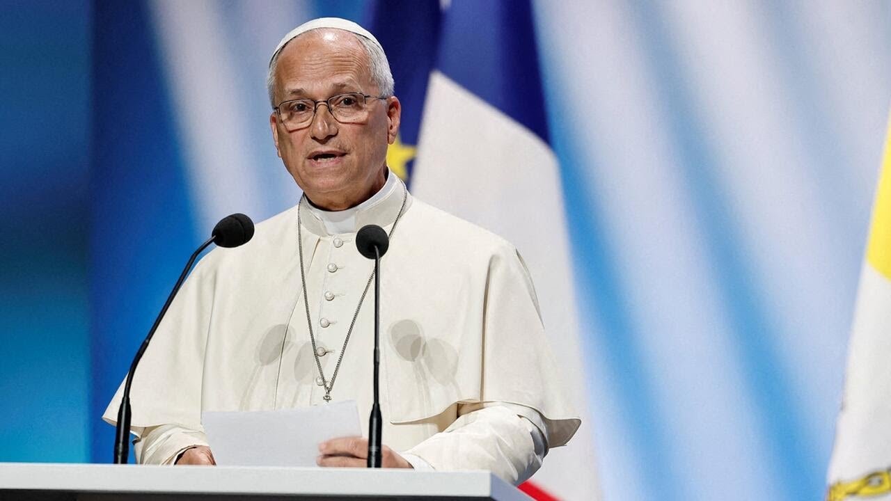 Pope Leo, on visit to France, slams country's legalization of assisted dying as immoral (Video)