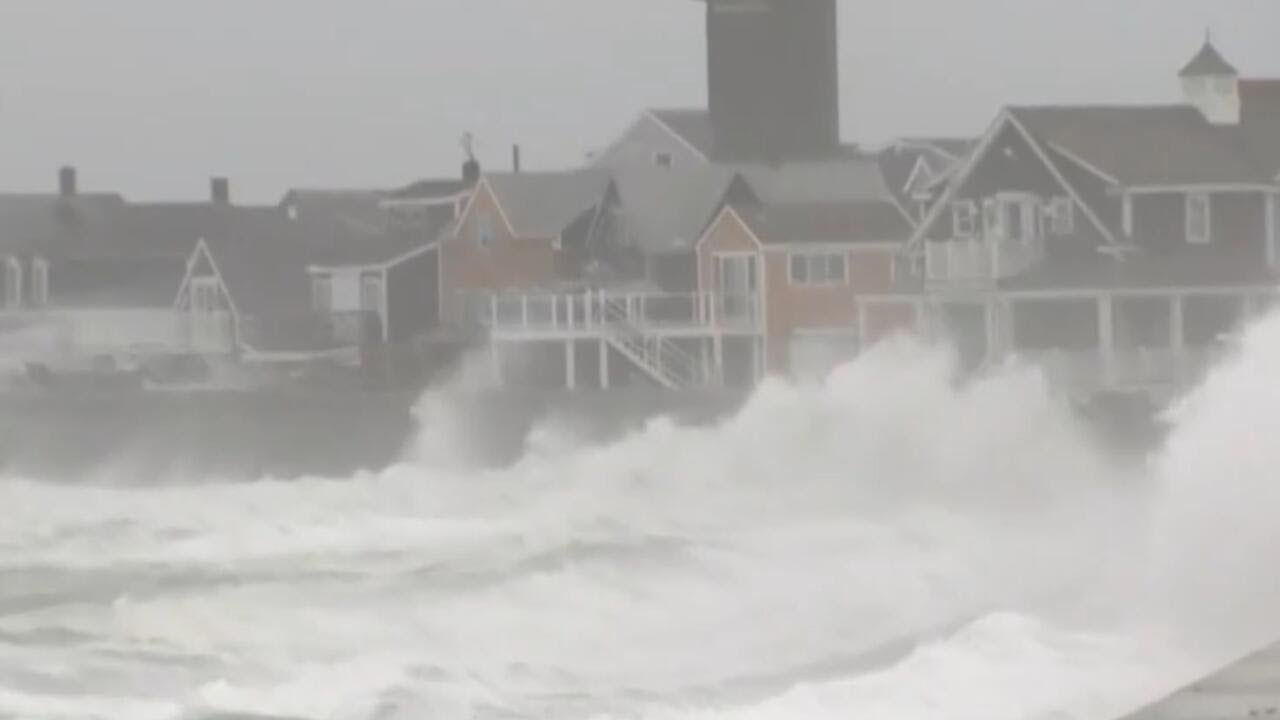 Nor'easter continuing to lash East Coast with flood alerts still in effect (Video)