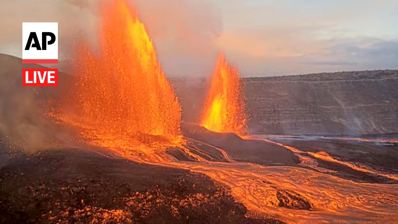 Kilauea volcano LIVE: Eruption in Hawaii (Video)