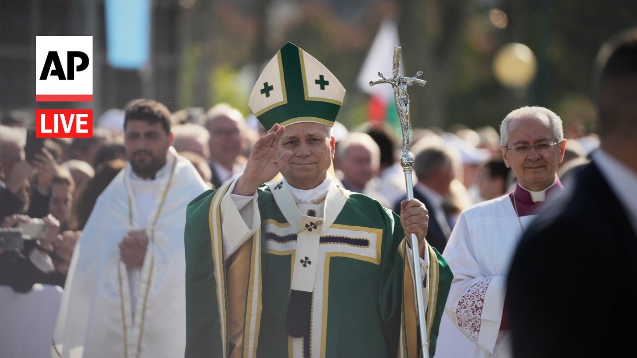 LIVE: Pope Leo XIV celebrates Mass at Metz Cathedral on last day of France visit (Video)