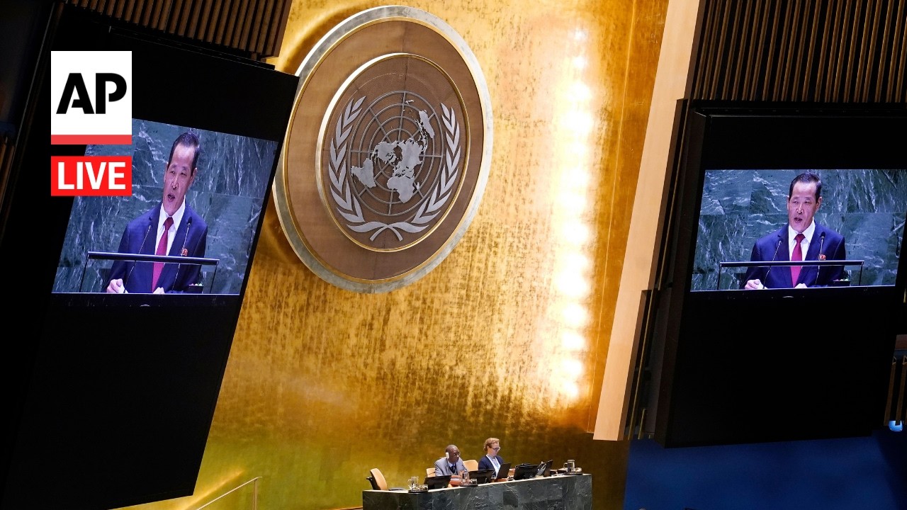 LIVE: North Korea and other world leaders speak at UN General Assembly 2026 (Video)