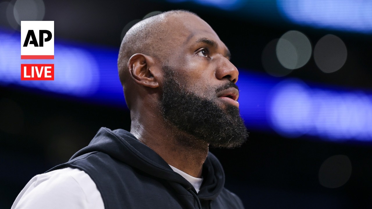 LIVE: LeBron James speaks for first time since signing with 76ers at NBA Media Day (Video)