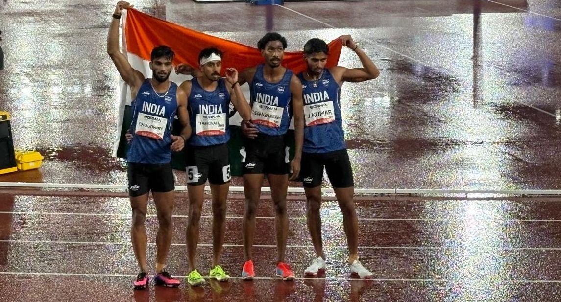 Asian Games: India ends athletics campaign with bronze in men's 4x400m relay