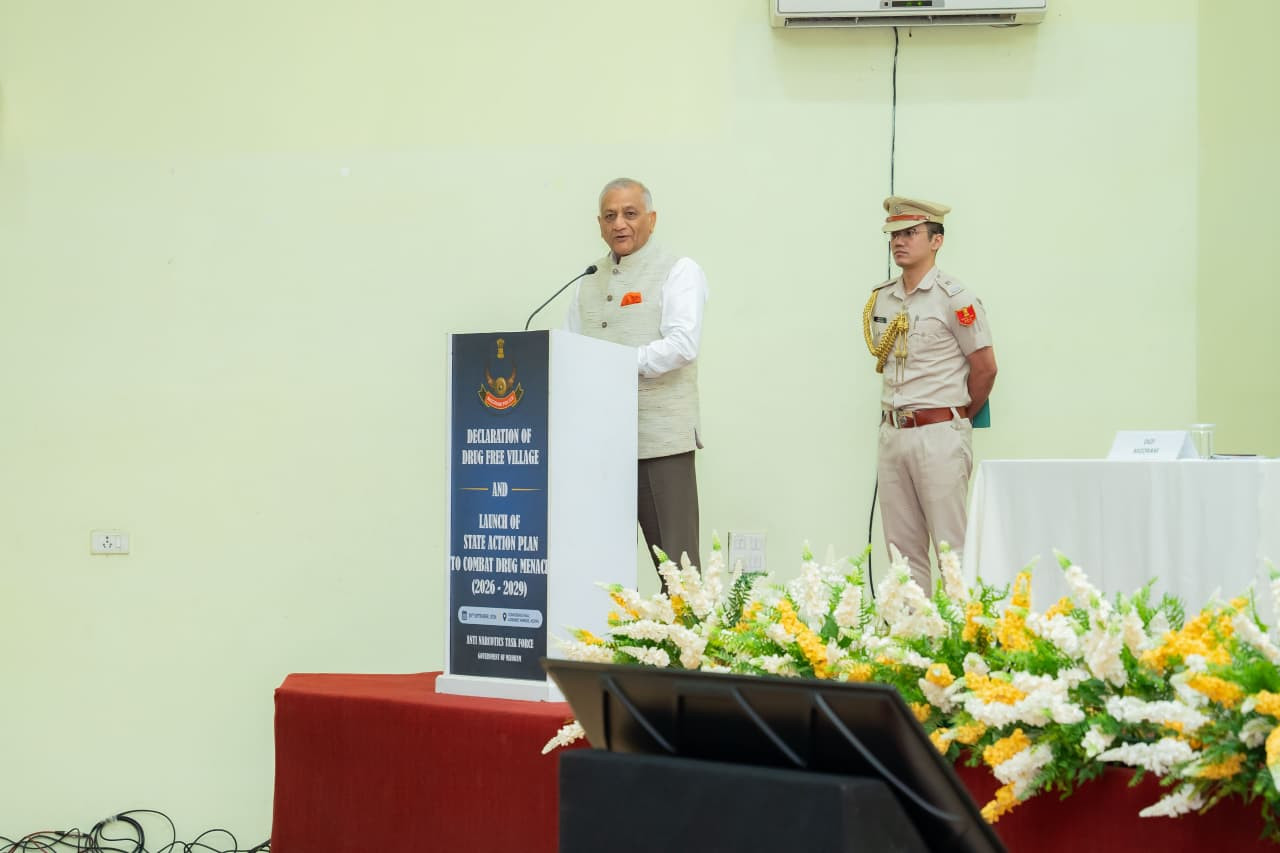 Led by PM Modi, India aims to end drug trade by 2029: Mizoram Governor