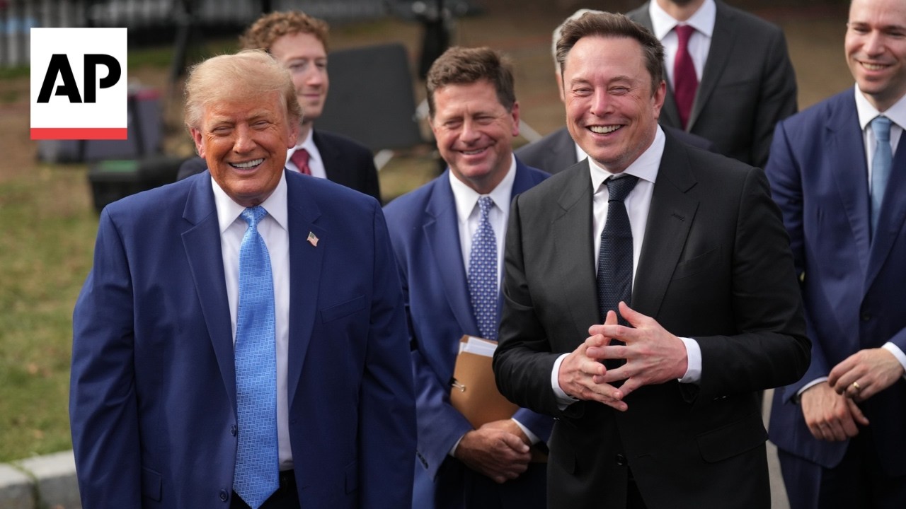 Trump and tech executives sign a 'morally binding' accord on AI safety (Video)