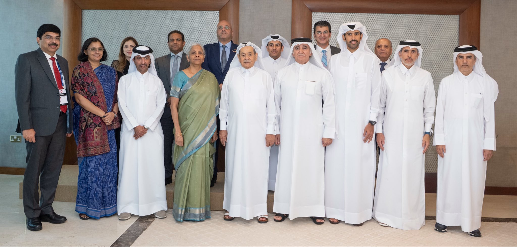 FM Sitharaman urges businesses in Qatar to actively explore trade, investment partnerships
