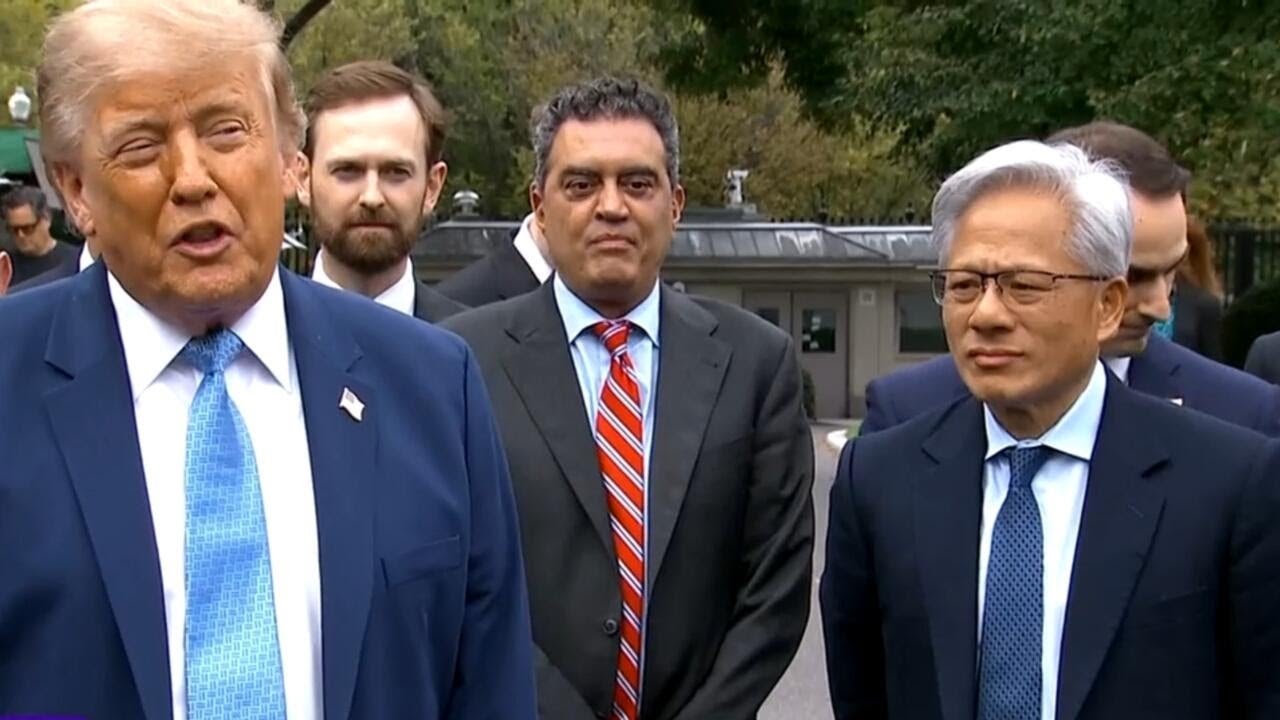 Trump says vague AI agreement is "almost like a constitution," tells tech giants self-regulate (Video)