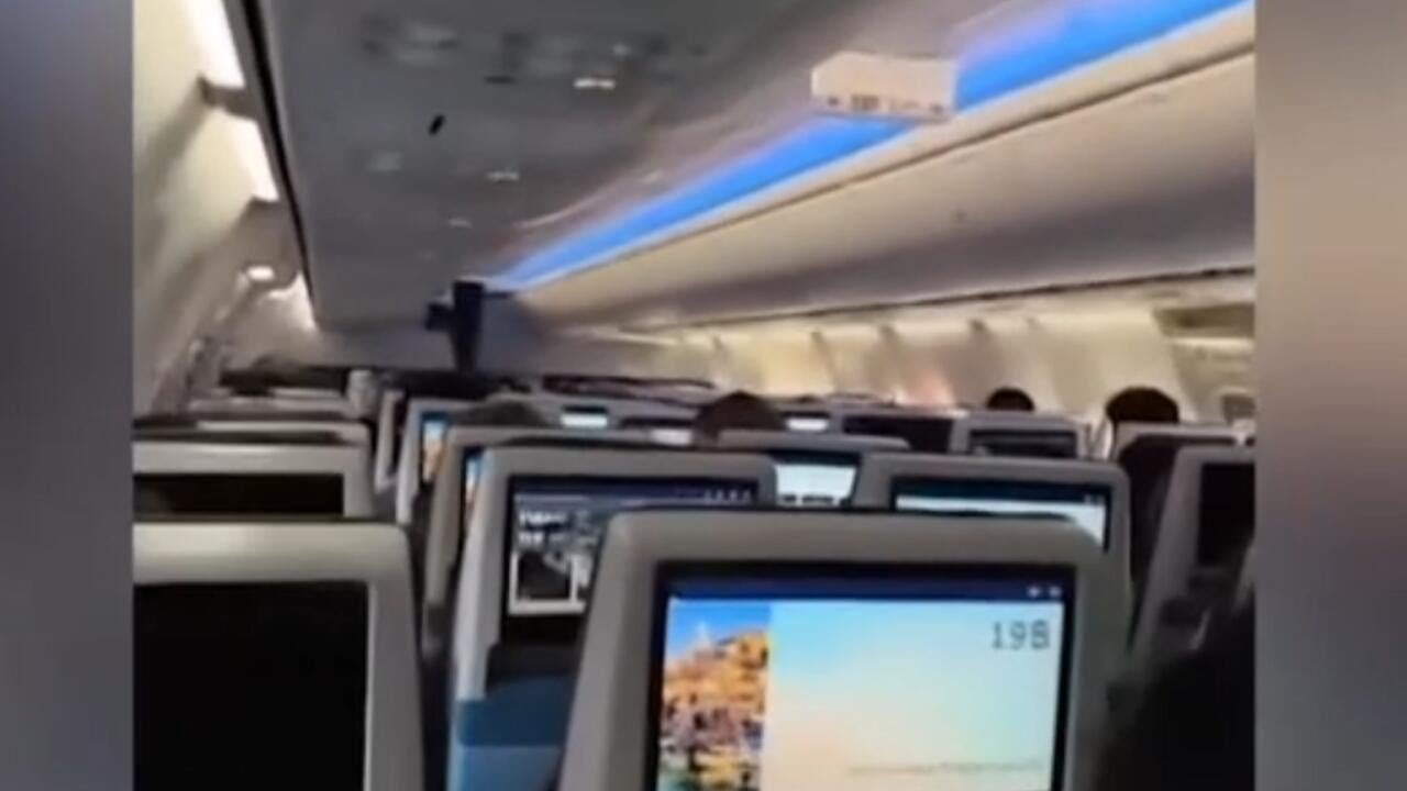 Latest on Flydubai flight to Israel where passenger says "co-pilot tried to murder pilot" (Video)