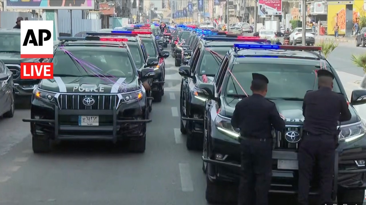 LIVE: View from Baghdad as last US troops leave Iraq (Video)