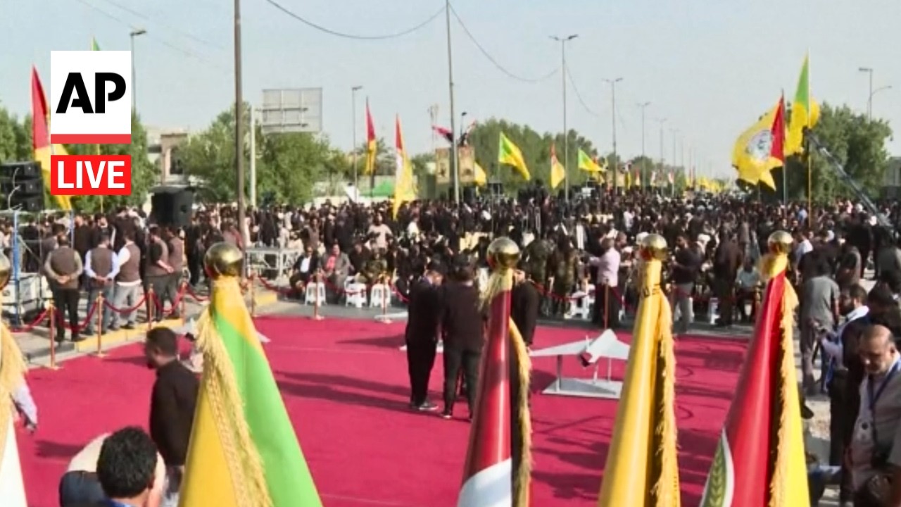 LIVE: Rally held in Baghdad to celebrate US troops' withdrawal from Iraq (Video)