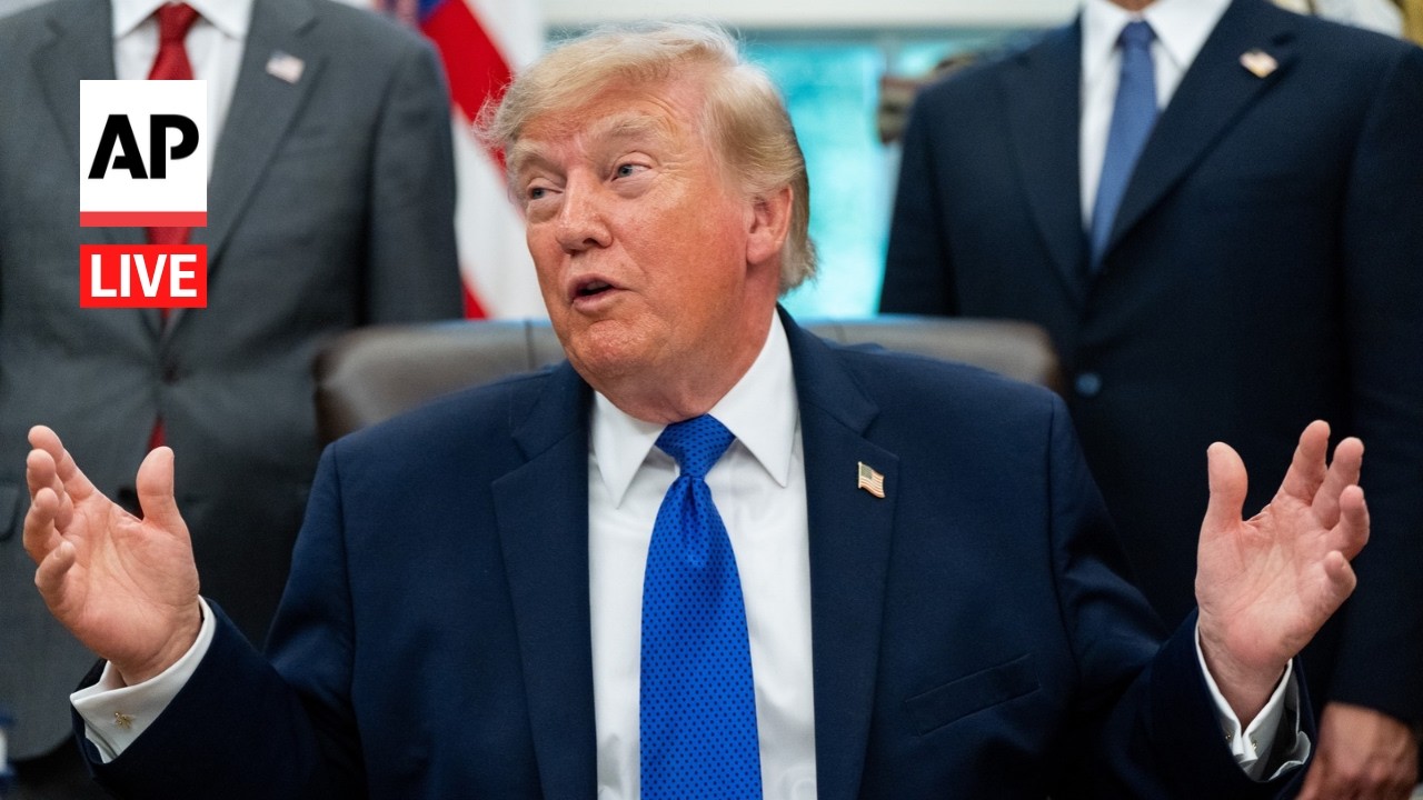 LIVE: Trump announces plans for a $54 billion project in Alaska (Video)