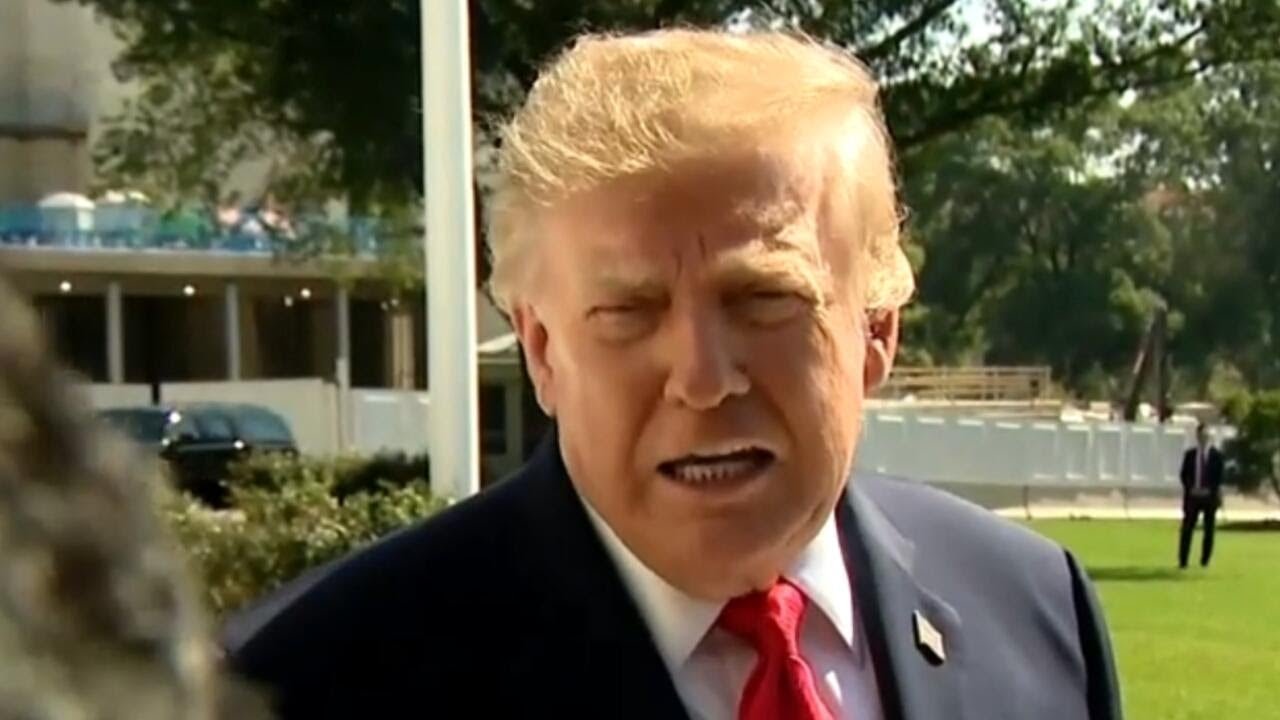 Trump says he's campaigning in Republican strongholds "just to make sure" as midterms approach (Video)