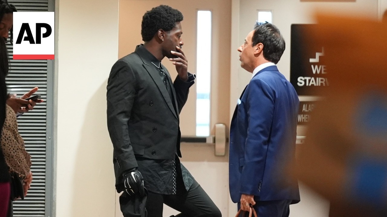 Judge postpones Antonio Brown's hearing on expected plea deal (Video)