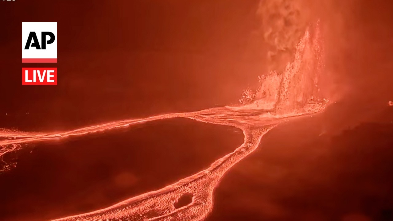 Kilauea volcano LIVE: Eruption in Hawaii (Video)