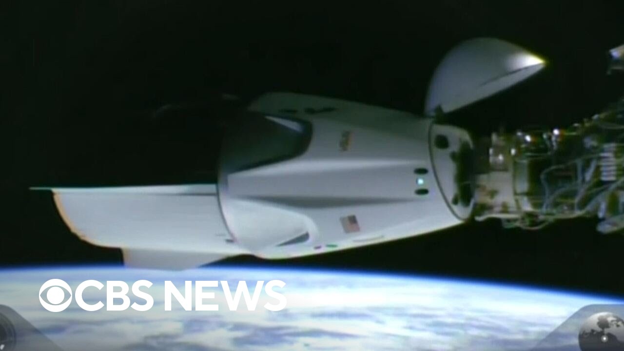 SpaceX Crew 13 docking at International Space Station (Video)