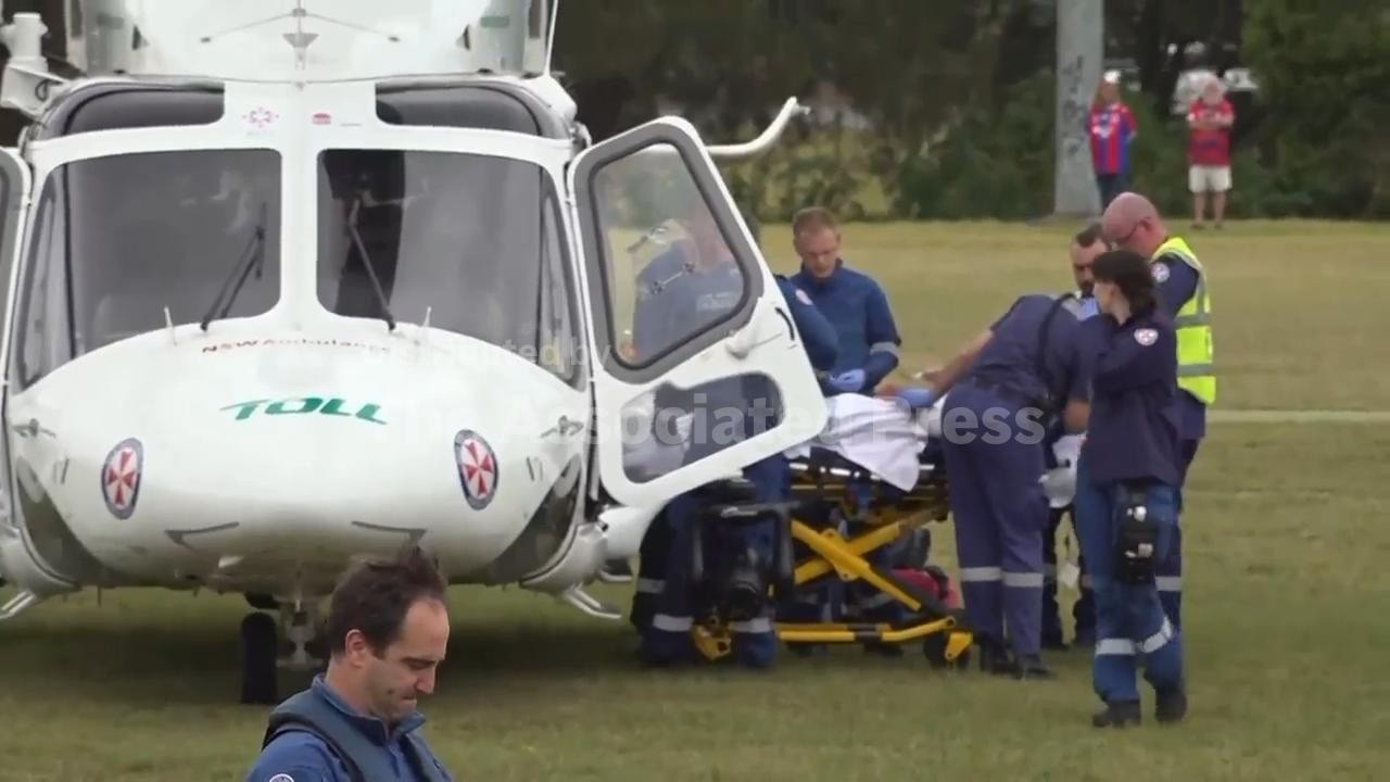 Car drives into large crowd of Australian rugby fans, injuring 10 people north of Sydney (Video)