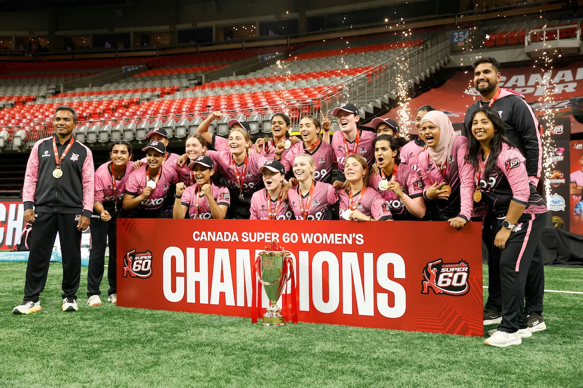Canada Super 60: Toronto Sixers Women win back-to-back titles; Mississauga Masters face Toronto Sixers, Vancouver Anchors take on Brampton Blitz in men’s semis