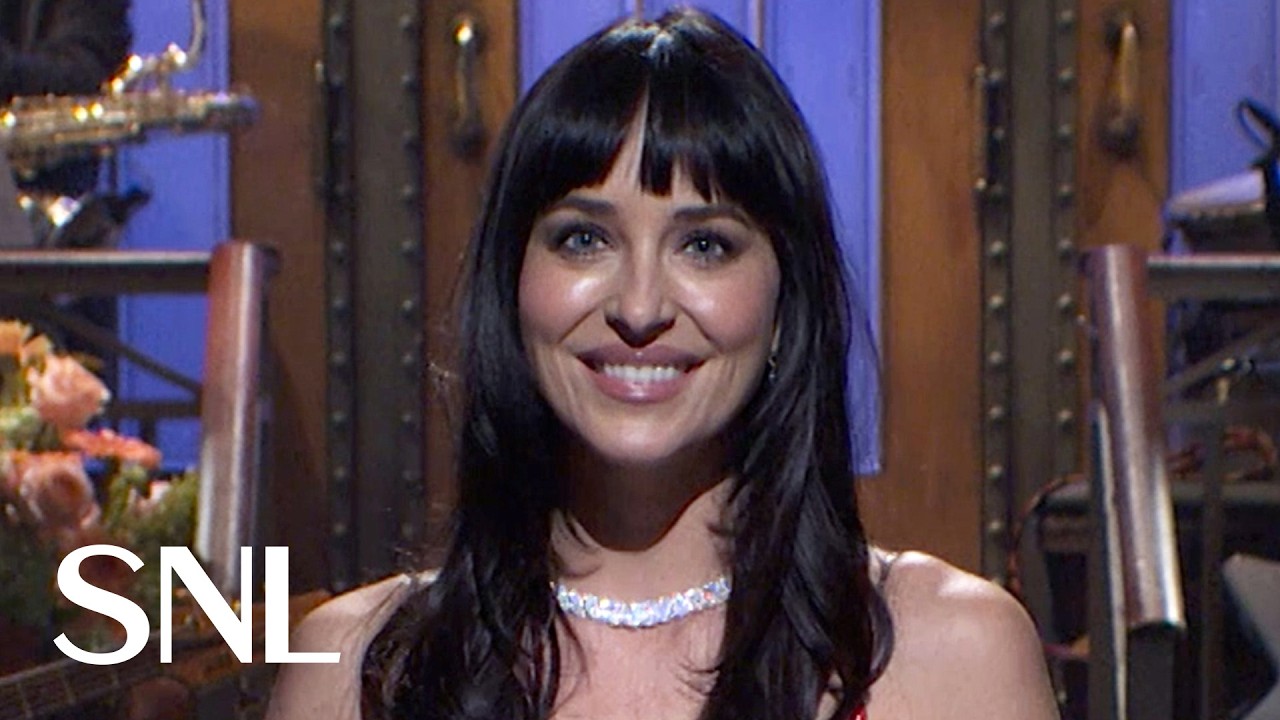 Dakota Johnson Monologue - SNL #HD (Video)