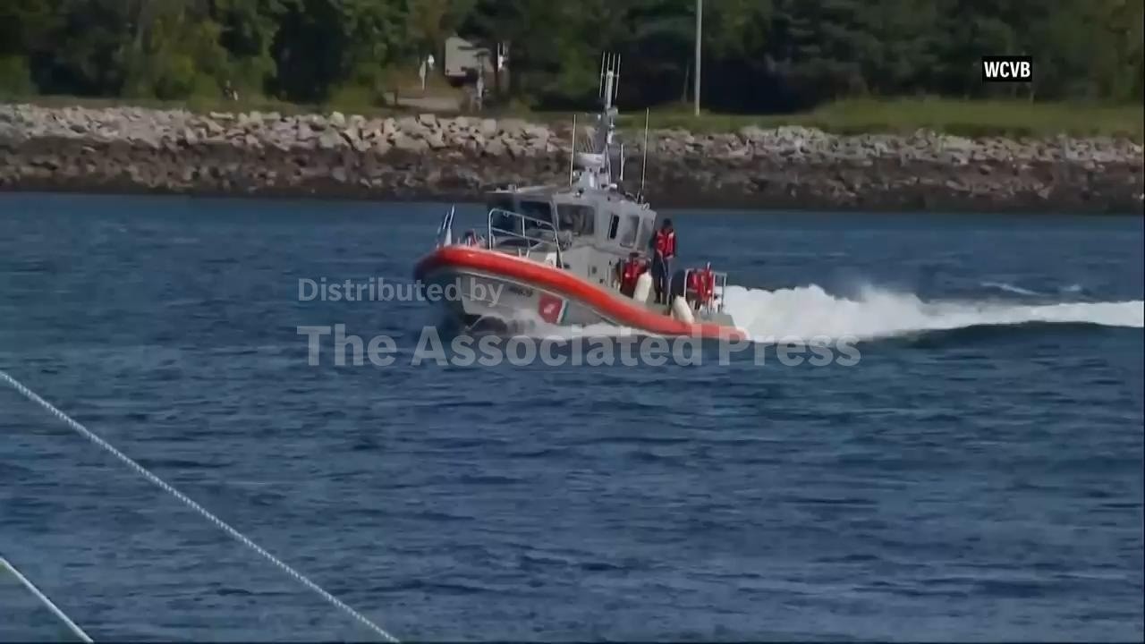 Crews find 'debris field' from 6-person medical flight missing over the Atlantic en route to Boston (Video)