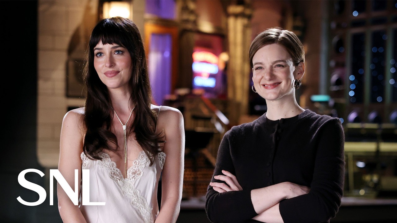 Dakota Johnson Is Ready To Host SNL for the Third Time #HD (Video)