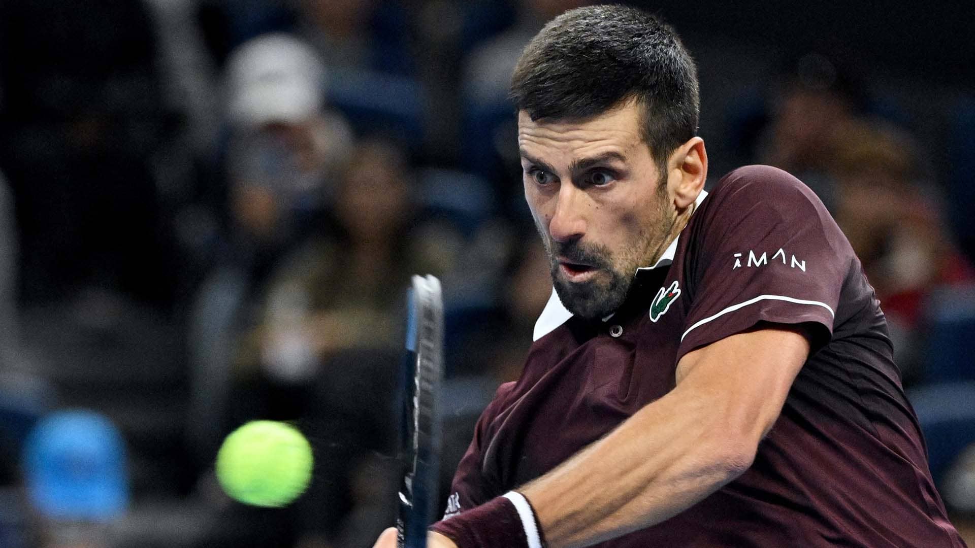 China Open: Djokovic reaches Beijing final after Medvedev defaulted