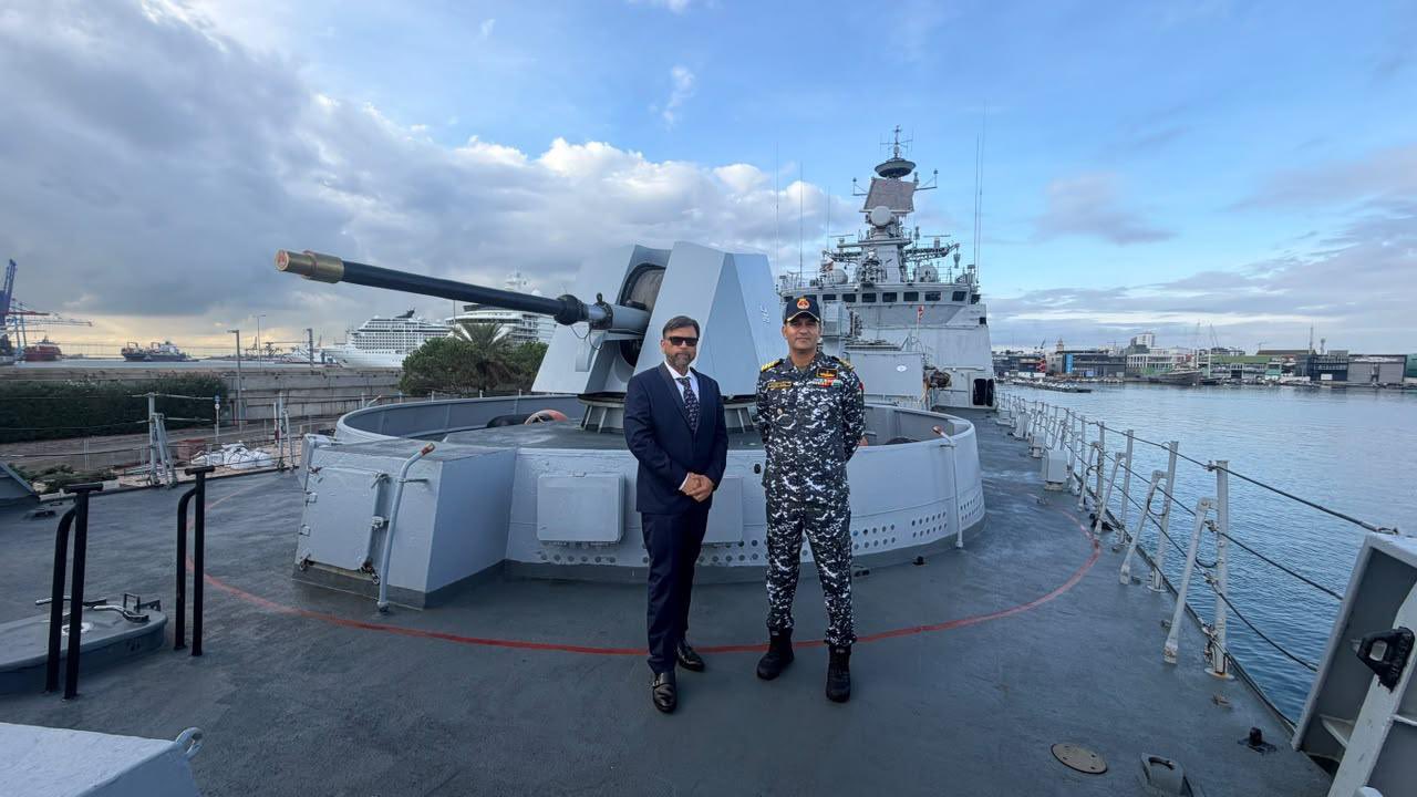 INS Trishul’s port call to Spain underscored growing bilateral defence partnership: Indian Embassy