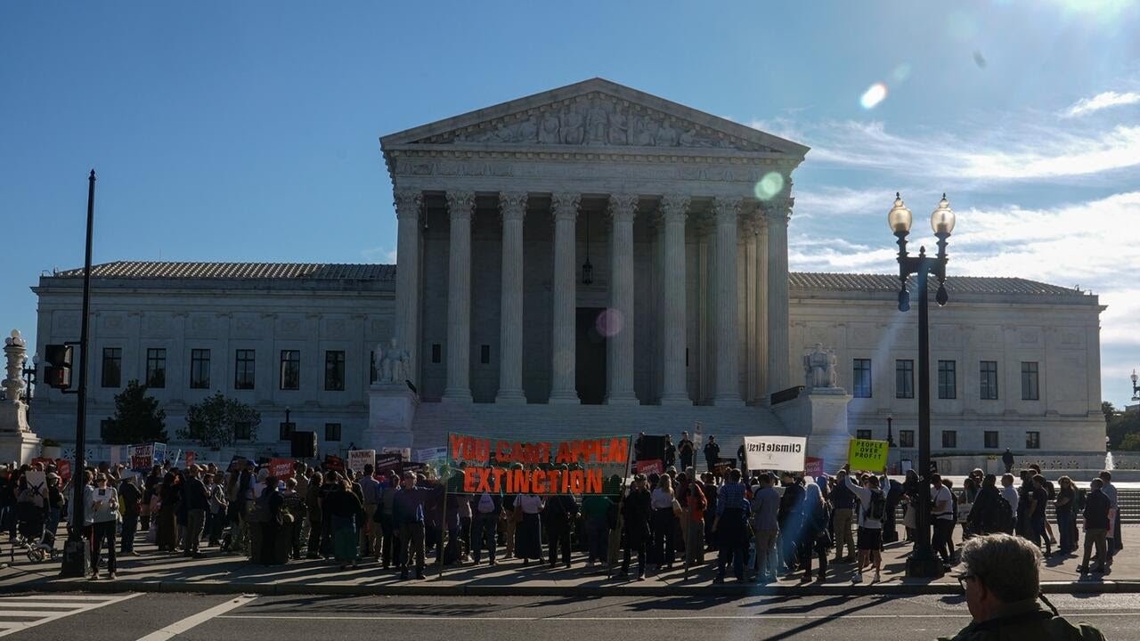 Supreme Court hears arguments from oil companies attempting to end climate change lawsuits (Video)