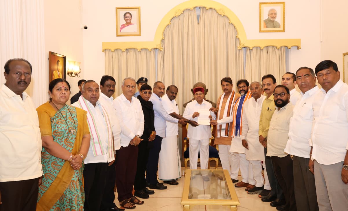 Cong govt exerting undue influence on SIR process: NDA seeks K'taka Governor's intervention