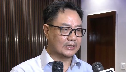 Rahul Gandhi should learn selfless service from PM Modi: Kiren Rijiju slams protest against CEC