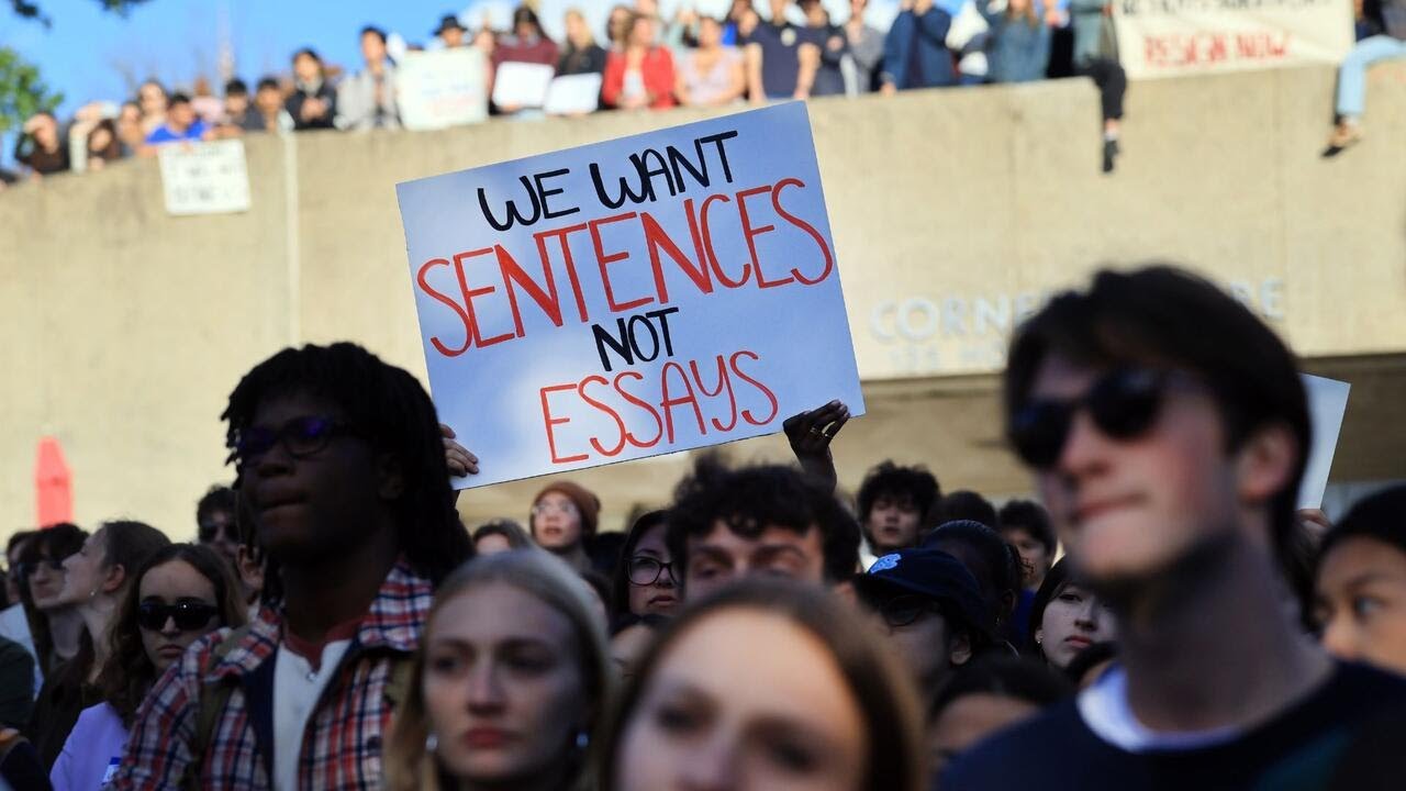 Cornell students call for accountability in university's handling of rape allegations (Video)