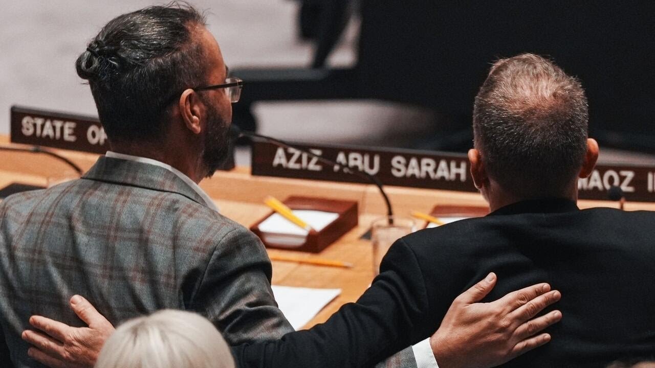 Palestinian and Israeli activist duo join forces to urge peace, nearly 3 years after October 7 (Video)