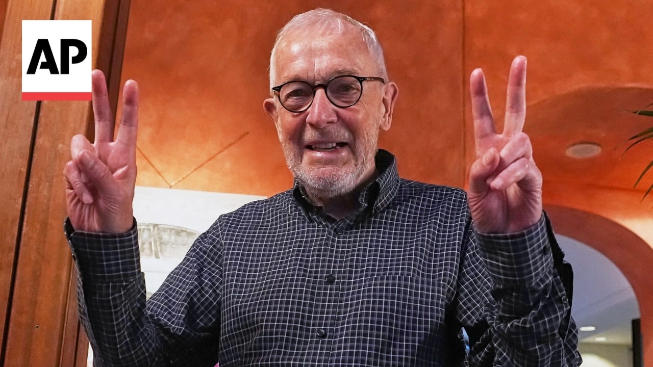 Nobel Prize in physics winner says he 'just had to live long enough' to win (Video)