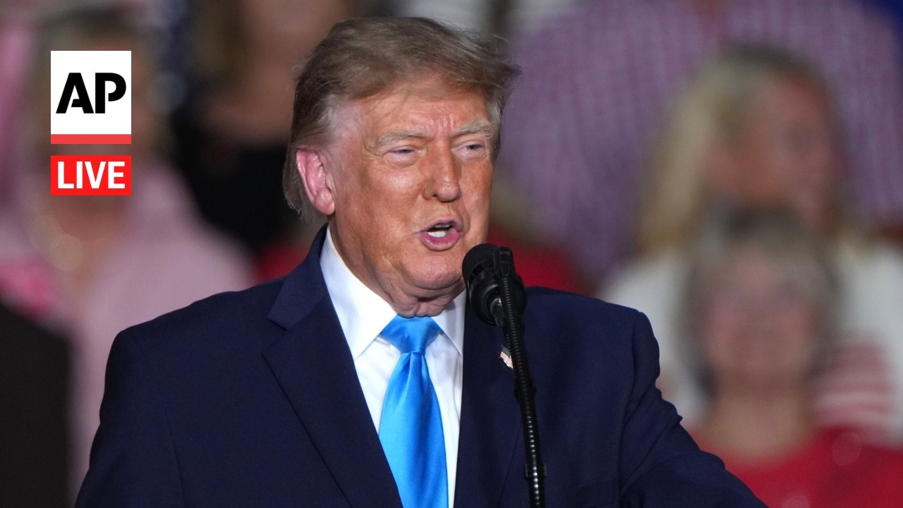 LIVE: Trump delivers remarks at Maryland's Sparrows Point Shipyard (Video)