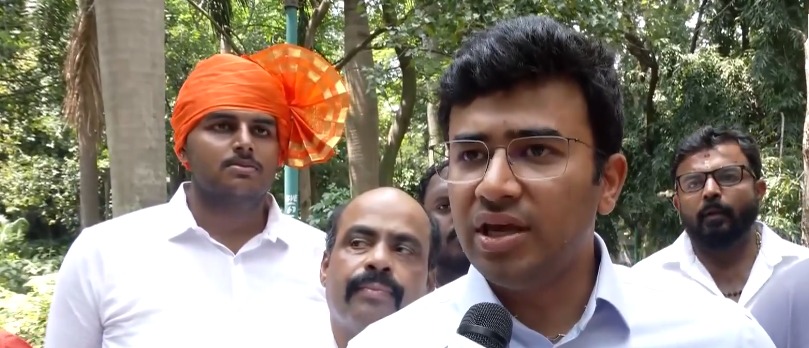 Rahul Gandhi desperately trying to create sense of anarchy in country: BJP's Tejasvi Surya