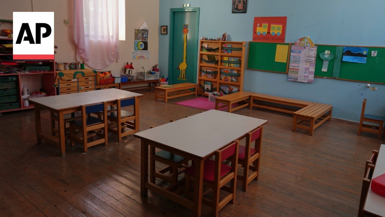 On a small Greek island, kids take the boat to school as birth rates plummet (Video)