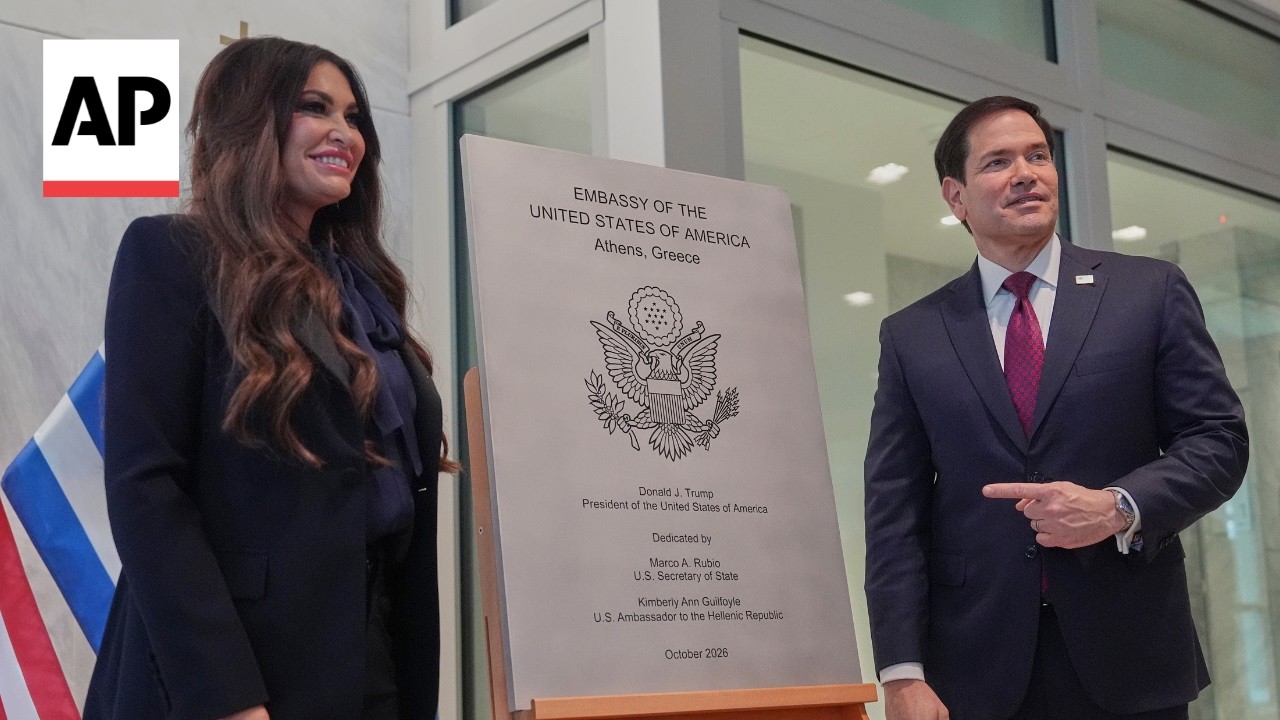 Rubio says Guilfoyle 'has been a strong ambassador' to Greece amid allegations of misconduct (Video)