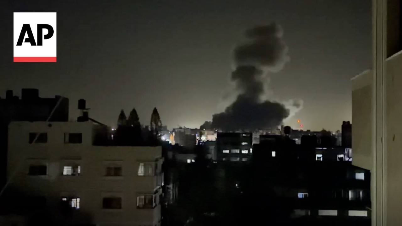 Israel fighter jets fly overhead as explosions heard in Gaza (Video)