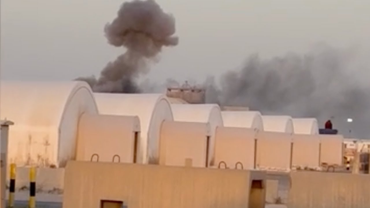 New videos capture Iranian strikes on U.S. base in Kuwait (Video)