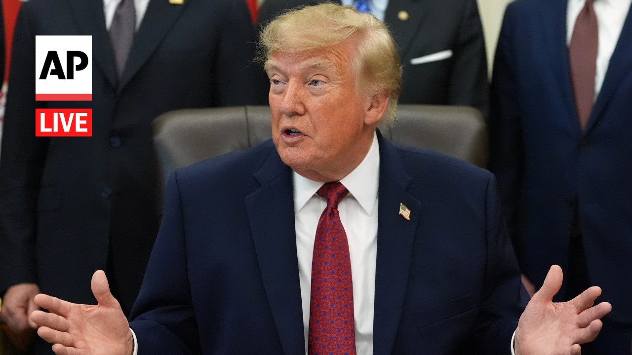 LIVE: Trump set to make an announcement (Video)